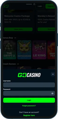 Go4Casino official site